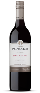 Jacobs Creek Shiraz Carbernet case of 6 or 7.25 per bottle